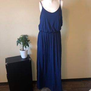 LUSH: Blue Maxi Dress